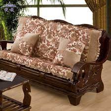 This durable hardwood naturally withstands outdoor elements and acacia wood is perfect as a solid, heavy frame that resists wear and tear. 10 Wooden Sofa Cushion Covers Most Stylish As Well As Attractive Cushions On Sofa Sofa Seat Cushions Loveseat Covers