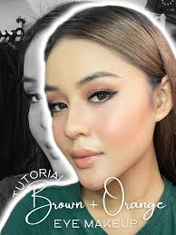 🤎 brown + orange 🧡 EYE MAKEUP 💄