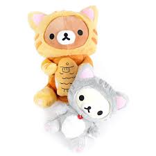Rilakkuma Tiger Plushies In 2021 Cat Plush Cute Stuffed Animals Plushies