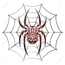 When you think of having a spider tattoo, apart from the beauty, the web comes to the mind. Spider And Web Tattoo Royalty Free Cliparts Vectors And Stock Illustration Image 52546138