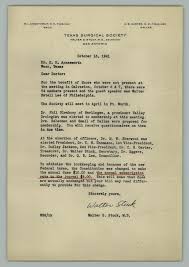 It also can build your reputation as a thoughtful person, giving you more influence with the people in power. Letter From Walter G Stuck To K H Aynesworth October 16 1941 The Portal To Texas History