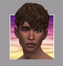 Jimmy Male Hair Wistfulpoltergeist Sims 4 Curly Hair Sims 4 Hair Male Sims Hair