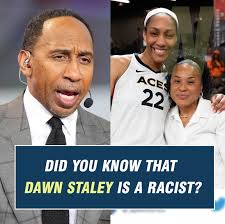 Dawn Staley Declares Aces' Win Over Fever "Victory Against White  Supremacy"; Stephen A. Smith Calls Her By A Shocking Vulgar Nickname! In  what can only be described as the most poetic collision