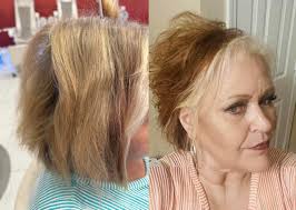 Short spunky cuts and colors are always fun! Thanks to this sweet client  for coming in! Hair by Taylor