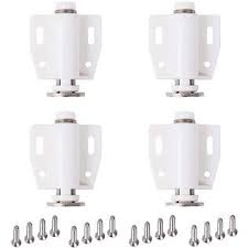 Available in brown or white. Billion Hardware Donyoung Magnetic Touch Latch 4 Pack Push Open Cabinet Door Latches And Catches Push Release Opener Door Magnets Rv Drawer C