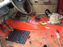 Getting Ready To Replace The Floor Pans Flooring Get Ready Pans