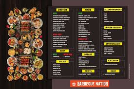 Menu Of Barbeque Nation Barbeque Nation Menu Greater Noida Noida Eazydiner