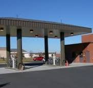 Fuel Island Canopies - Pre-Engineered Steel | Shelters Direct