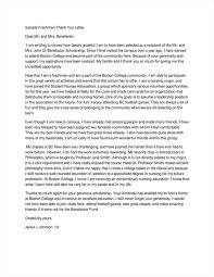 9 Best Scholarship Thank You Letter Samples Examples