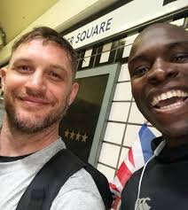 Tom Hardy comes up to me in the tube station & says he's sick of Hollywood  Productions, he just wants to be in Olima Omega Skits 😅…. 🤣