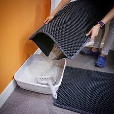 Our Innovative Dual Structure Cat Litter Mat Grabs Litter Like A Black Hole And Helps Keep Your Floor Clean Cat Litter Mat Best Cat Litter Litter Mat