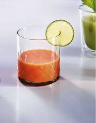 Jus Carotte Mangue Et Gingembre Pour 2 Personnes Recettes Elle A Table Recette En 2020 Jus Carotte Recette Jus Mangue