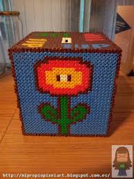 Hucha Mario Bros Grande With Images Hama Beads Creative Rubiks Cube