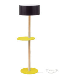 Ufo Stehlampe 45x150cm Gelb Schwarz Lampenschirm Ragaba Pl