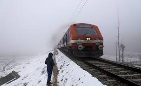 First successful trial run of train on Katra-Banihal section