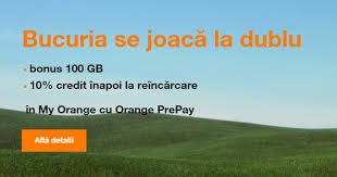 Magazin cu coduri de reincarcare online pentru cartelele prepay vodafone, orange si telekom. Orange Romania IÅ£i OferÄƒ 100 Gb Bonus De Internet La Cartela Prepay 10 Credit Inapoi La ReincÄƒrcare IatÄƒ Cum
