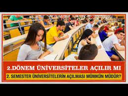 İşte yapılan yüz yüze eğitim açıklaması… 2 Donem Universiteler Acilir Mi Yuz Yuze Egitim Gerceklesir Mi Sinavlar Online Olur Mu Youtube