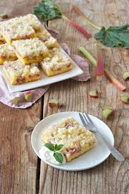 Rhabarberkuchen Mit Streusel Rezept Sweets Lifestyle