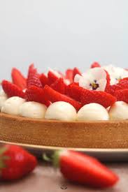 Tarte Aux Fraises Creme Diplomate Recette Tarte Aux Fraises Recette Tarte Aux Fraises Recette Dessert
