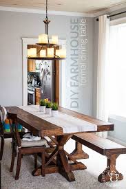 Diy Farmhouse Formal Dining Table Rustic Farmhouse Dining Table Farmhouse Dining Table Formal Dining Tables