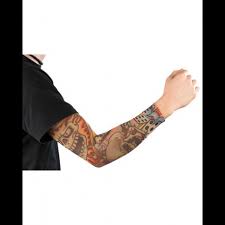 A vous de décider ! Deguisement Manche Bras Tatouage Tete De Mort