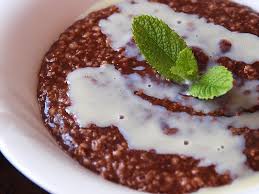 Champarado Chocolate Flavored Rice Completely Delicious Filipino Recipe Breakfast Champorado Chocolate Rice Pudding Chocolate Rice Pudding Recipe