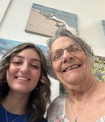 Granny's hanging out with her neighbor Gia Marie Art at Seaglass Sunday 9-3.