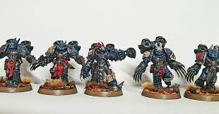 night lord warp talons rip and tear warhammer40k lord mini paintings warhammer