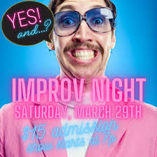 Be sure not to miss Stage 2 Improv back