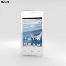 Huawei Ascend Y220 White 3D model ...