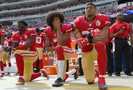 © getty imagesncaa players take a knee during national anthem the associated pressreported that most players for no. Black Lives Matter Where Does Taking A Knee Come From Bbc News