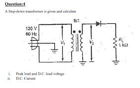 Though there are many types of transformers and their exact working differs based on the application, the basic working of the transformer remains the same. Answered Question 4 A Step Down Transformer Is Bartleby