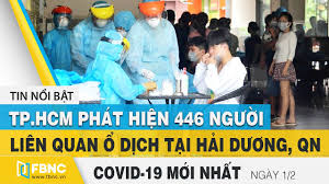 Cao nhất với 971 ca. Tin Tá»©c Covid 19 Má»›i Nháº¥t Hom Nay 1 2 Dich Virus Corona Viá»‡t Nam Hom Nay Fbnc Fbnc Youtube