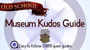 To get fossil island, you want to acquire one hundred or maybe more kudos. Museum Kudos Guide Osrs 2007 Easy Old School Runescape Guide Youtube