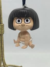 Disney Sketchbook Ornament Incredibles Jack-Jack As Edna Mode EUC