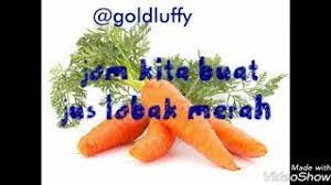 Minum jus lobak merah dianggap mampu meningkatkan imuniti dan meningkatkan kesihatan mata dan kulit. Cara Buat Jus Lobak Merah Carrot Jus Youtube