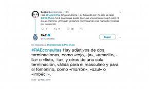 Sábado 29 de mayo de 2021 13:59 Preguntan A La Rae Sobre Lenguaje Inclusivo Y La Respuest
