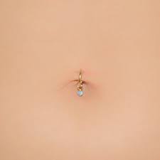 Sale Fake Belly Button Piercing Fake Belly Ring Fake Belly Button Rings Clip On Belly Button Ring Belly Hoop Opal Belly Button Rings Belly Rings Belly Button Piercing Jewelry