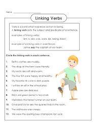 Pin By Ihsan Hamze On Nano Linking Verbs Linking Verbs Worksheet Verb Worksheets