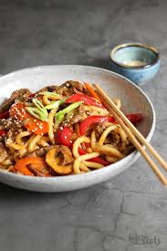 Recipes → 10 ingredients or less → chicken udon recipe. Beef Udon Noodles Stir Fry Bake To The Roots