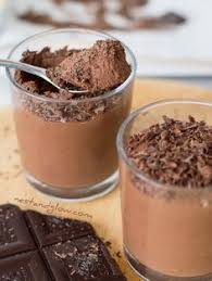 Schokomousse Luftig Und Lecker Ohne Zucker Ohne Ei Nachspeise Vegan Chocolate Mousse Healthy Chocolate Mousse Und Aquafaba