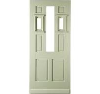 BD880 voordeur met glas-/paneel