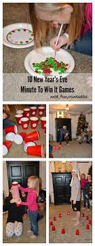 New Year S Eve Minute To Win It Games New Year S Games New Years Eve Games Christmas Party Games
