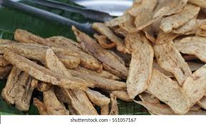 3 type of keropok in malaysia is keropok kering, keropok lekor and amplang. Malay Snacks Keropok Lekor On Banana Stock Photo Edit Now 551057167