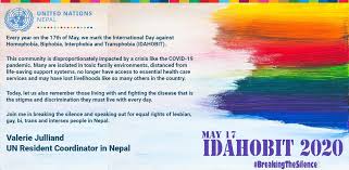 This is why the percentage of people having to take unpaid leave is significantly higher in the lgbtiq community. Valerie Julliand On Twitter Lgbtiq Community Is Disproportionately Impacted By A Crisis Like The Covid19 On Idahobit Day Today Every Day Join Me In Breakingthesilence Speaking Out For Equal Rights
