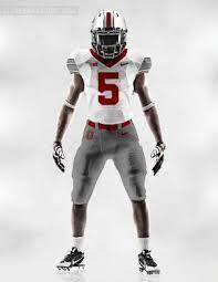 Better Dress A Buckeye Reimagining Ohio State S Athletic Logo And Football Uniforms Football Uniforms American Football Uniforms Ohio State