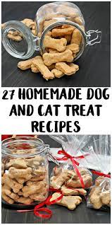 27 Diy Dog Treats And Cat Treats For Your Favorite Pets Dog Treats Homemade Easy Easy Dog Treats Dog Food Recipes