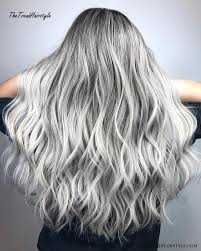Apply it 1 night white hair turn to jet black permanently (100% working) at home. Brownish Grey Enchantment 45 Ideas Of Gray And Silver Highlights On Brown Hair The Trending Hairstyle