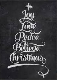 Joy Love Peace Believe Christmas Christmas Chalkboard Merry Christmas Pictures Christmas Joy