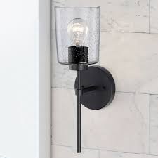 Shop plate matte black wall sconce. Homeplace By Capital Lighting Greyson Matte Black Sconce 628511mb 449 Destination Lighting